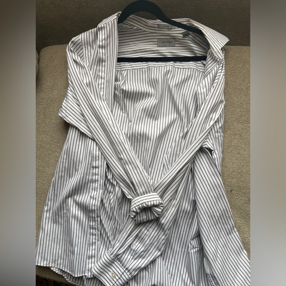 CK striped shirt